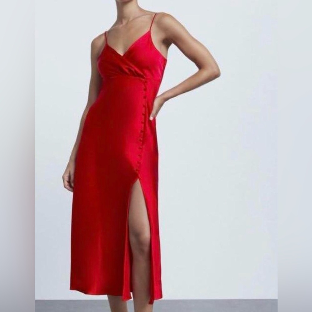 Zara Women's Maxi Slip Dress Size XS